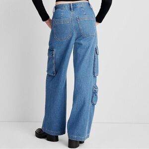 Universal Thread Women's High-Rise Wide Leg Denim Jeans